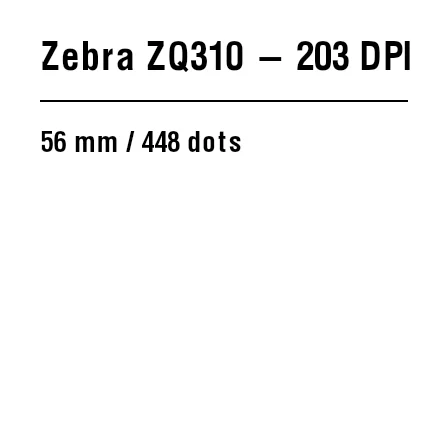 ZPL preview: Zebra ZQ310: ZPL guide
